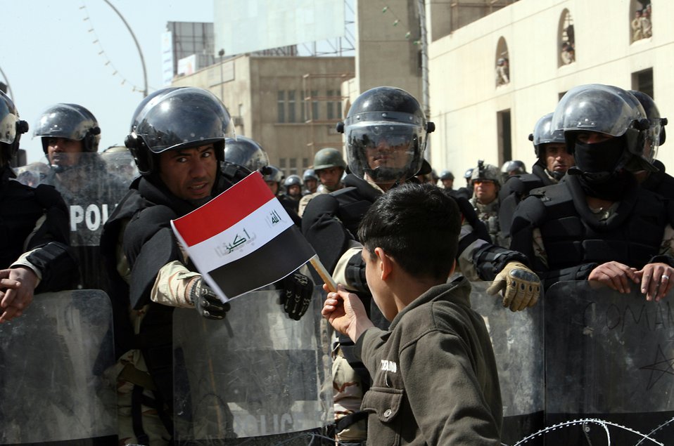 На площади Тахрир в Багдаде прошла демонстрация протеста против коррупции