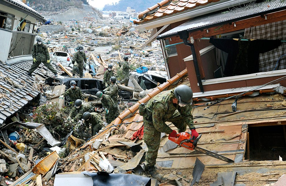 Землетрясение в Японии: 2 недели спустя