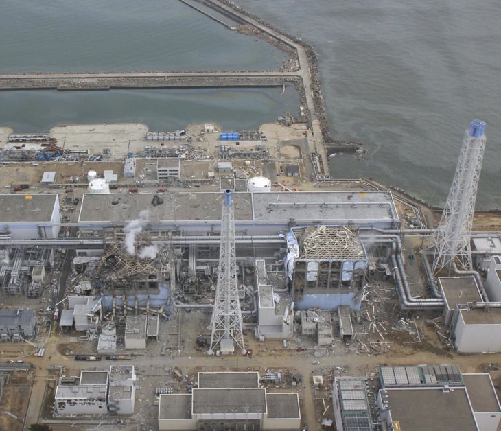 Снимки высокого разрешения АЭС «Фукусима-1». Вид с воздуха