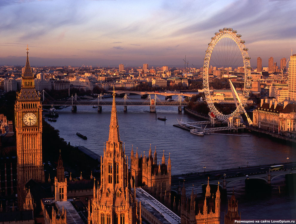 «Лондонский глаз» — одно из крупнейших колёс обозрения в мире