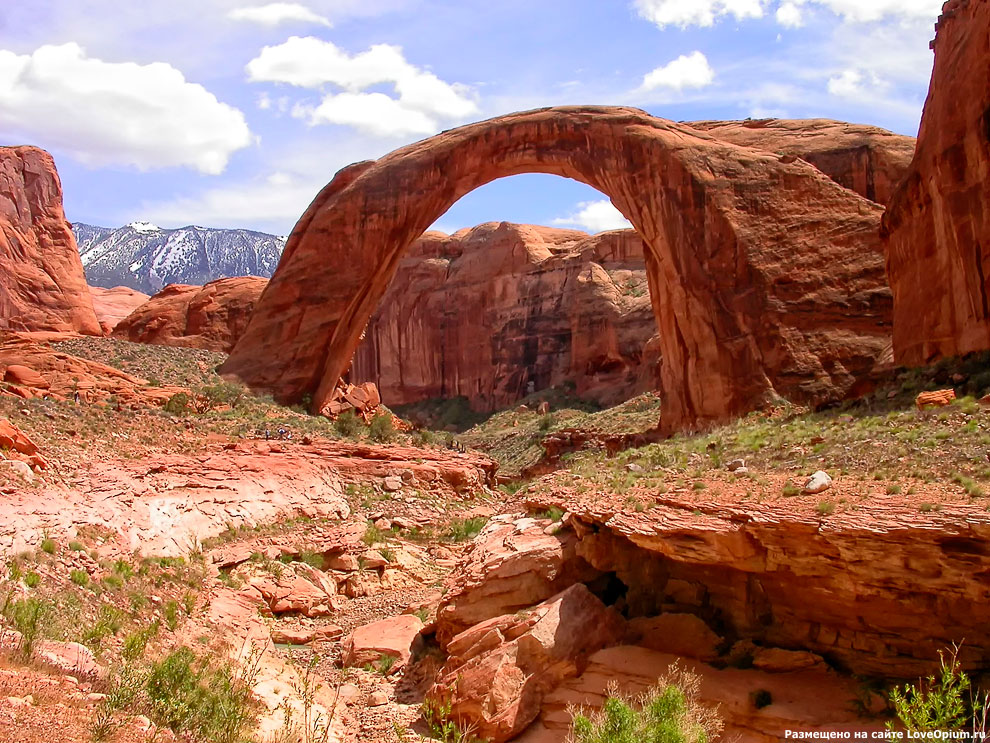Радужный мост в Национальном парке Глен-Каньон