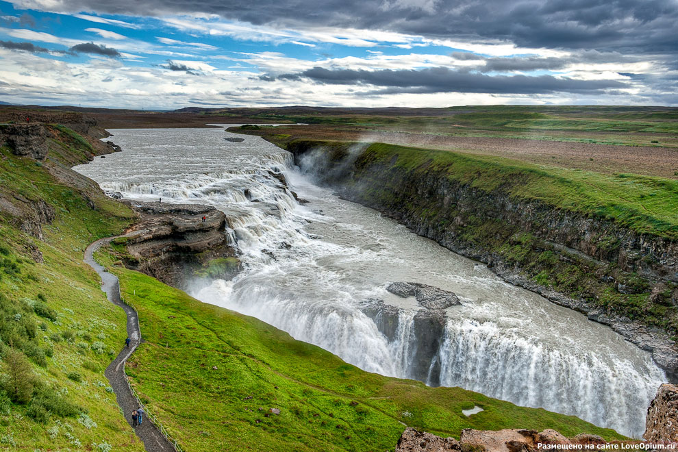 Водопад Гуллфосс
