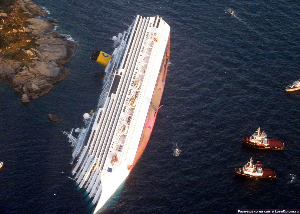 �������� ��������� ������� Costa Concordia