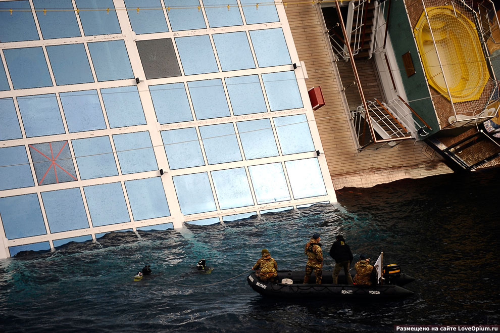 �������� ��������� ������� Costa Concordia