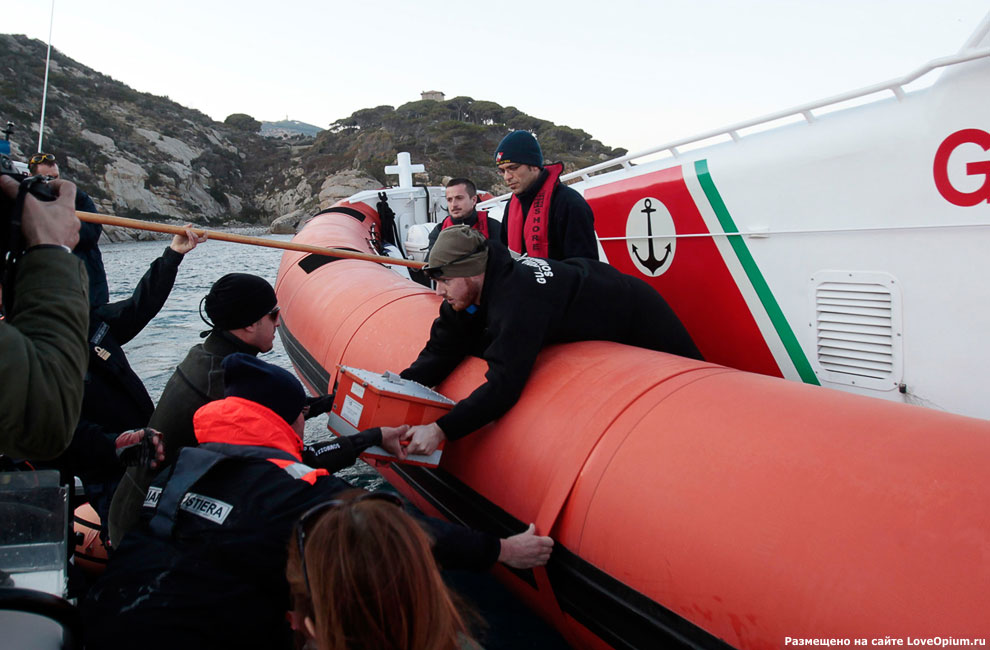 �������� ��������� ������� Costa Concordia