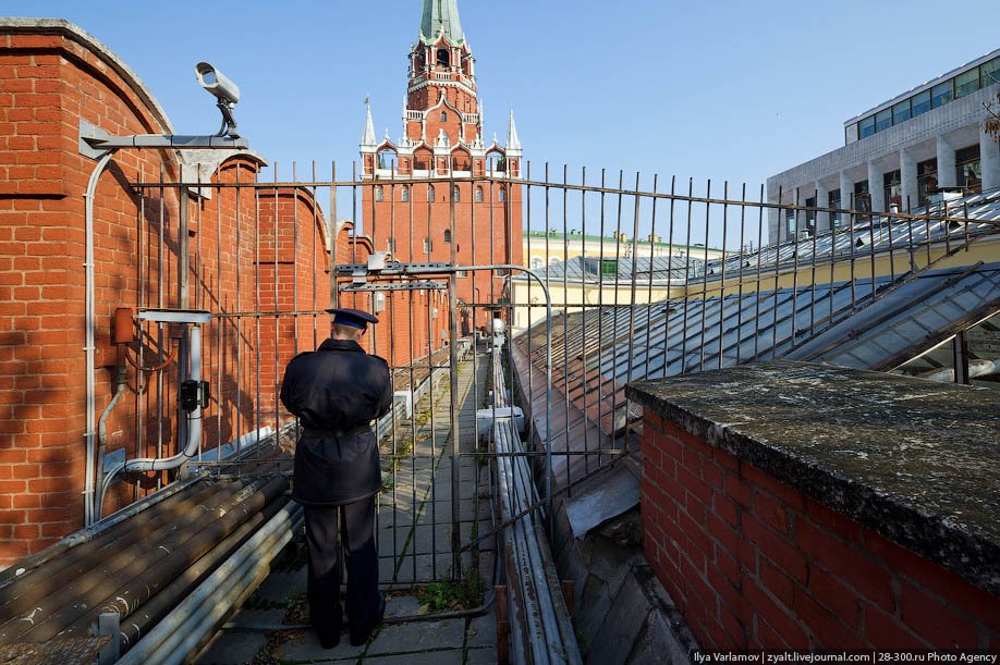 Прогулка по Кремлевской стене