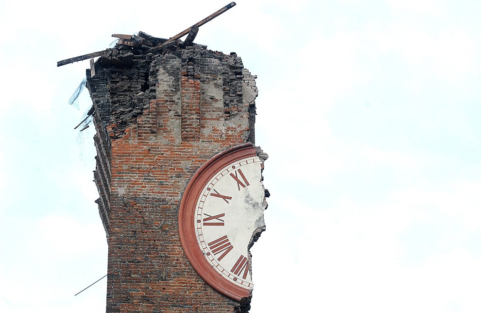 В ночь на 20 мая на севере Италии произошло землетрясение магнитудой 6.0 баллов, сильнейшее за последние 3 года
