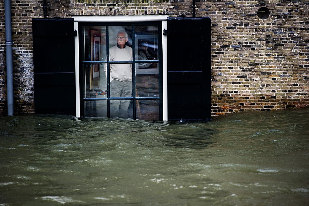В начале года в Нидерландах произошло сильное наводнение