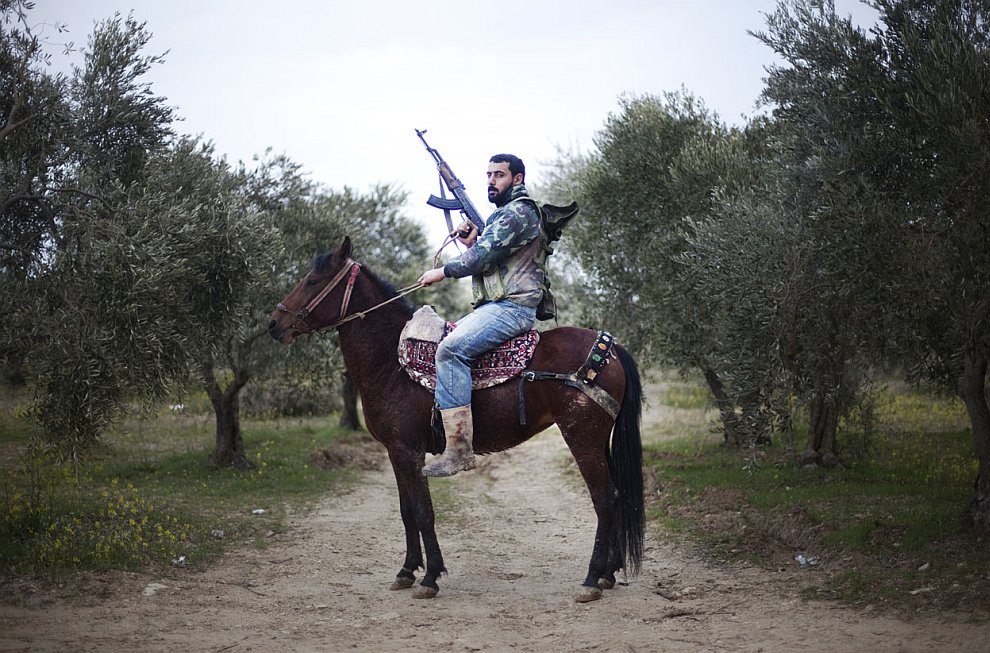 Портрет сирийского мятежника