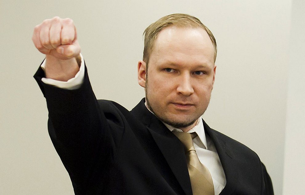 16 апреля 2012 в Осло начался суд над «норвежским стрелком» Андерсом Брейвиком, обвиняемым в убийстве 77 человек в результате двойного теракта