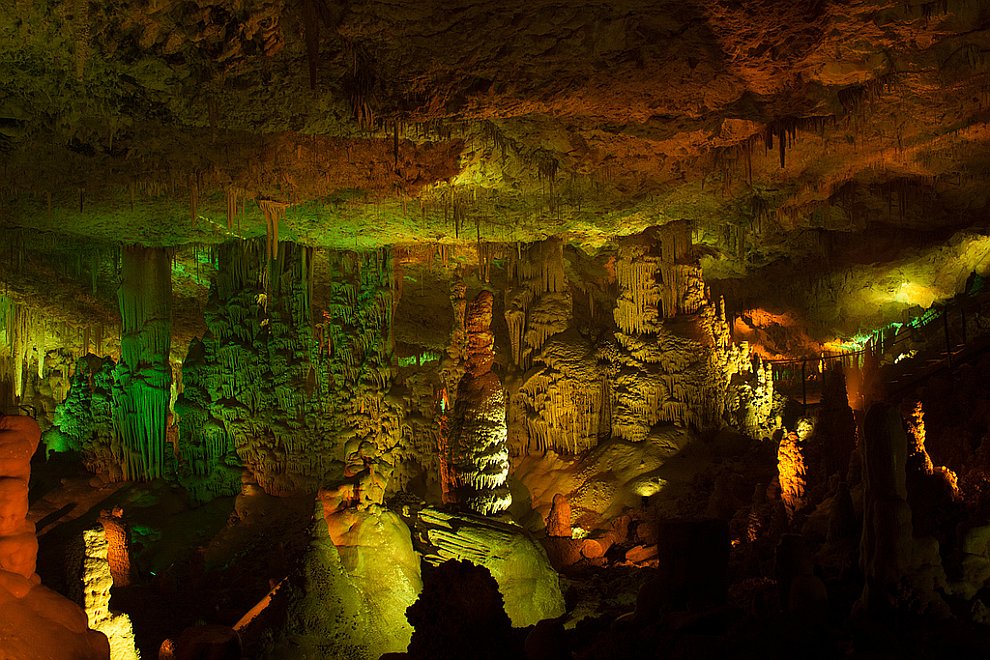 Сталактитовая пещера Сорек. Израиль
