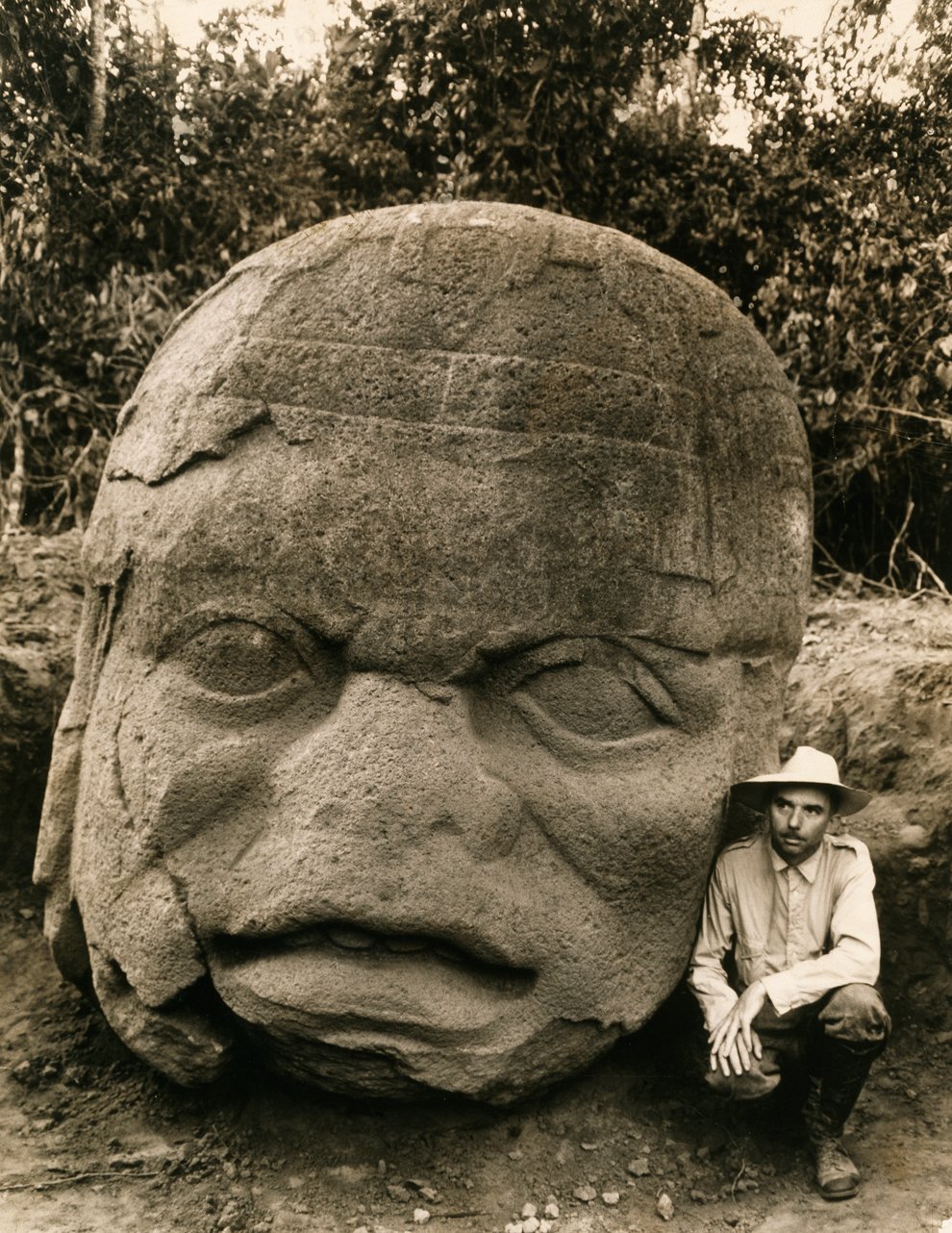 Во время экспедиции в мексиканский штат Веракрус были найдены колоссальные каменные головы, свидетельствующие о древней цивилизации ольмеков