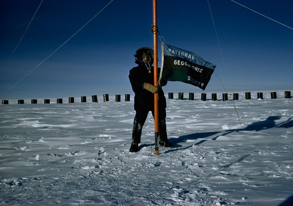 Томас Аберкромби — первый фотокорреспондент журнала, достигший Южного полюса