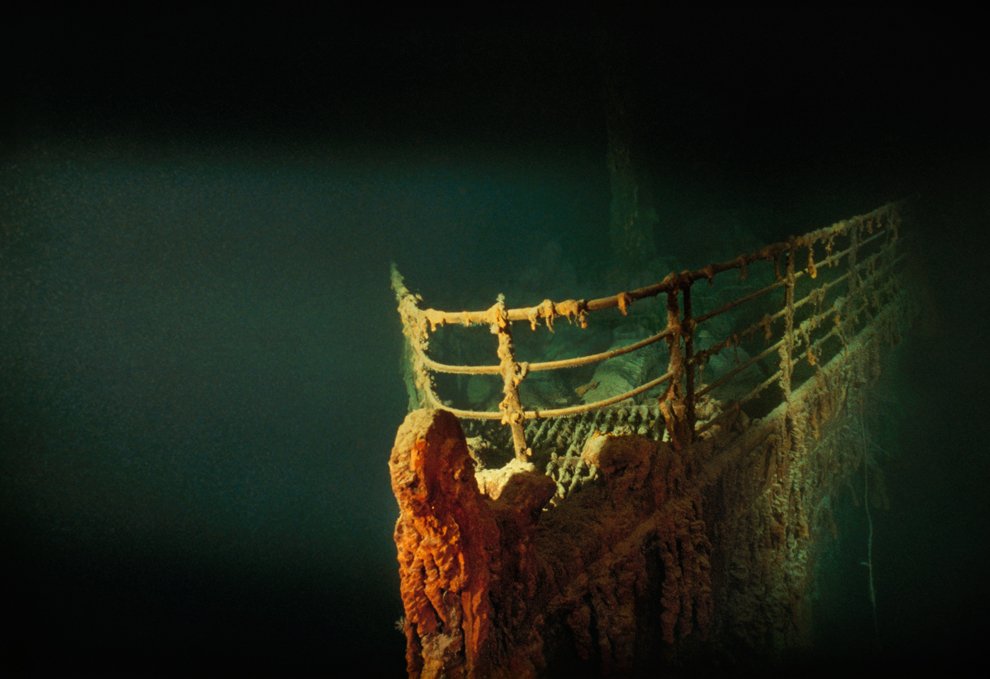 Титаник на дне Северной Атлантики