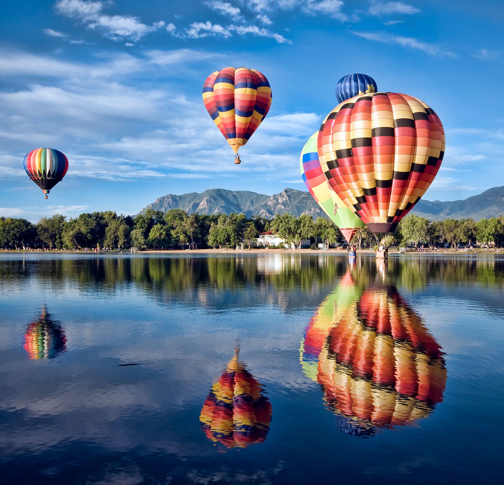 Воздушные шары в штате Колорадо