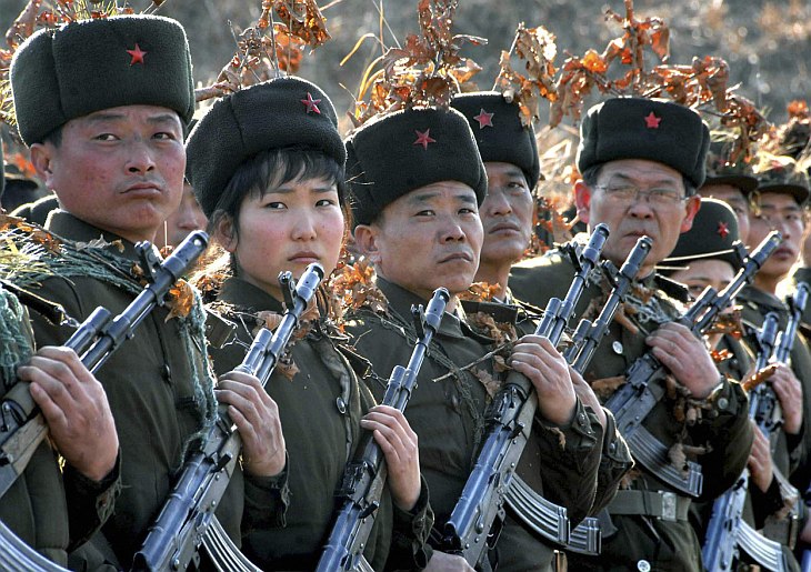 Солдаты Рабоче-Крестьянской Красной гвардии