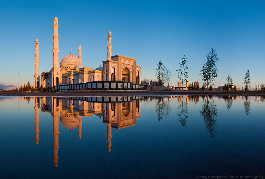 Крупнейшая мечеть в Центральной Азии «Хазрет Султан»