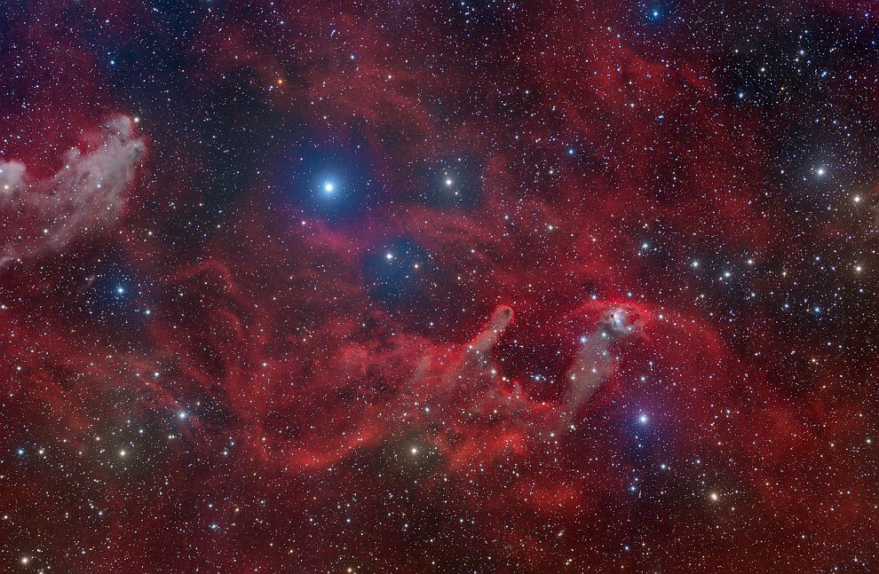 Туманность NGC 1788 и Усы Ведьмы