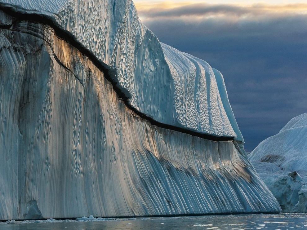 Огромный айсберг, Гренландия