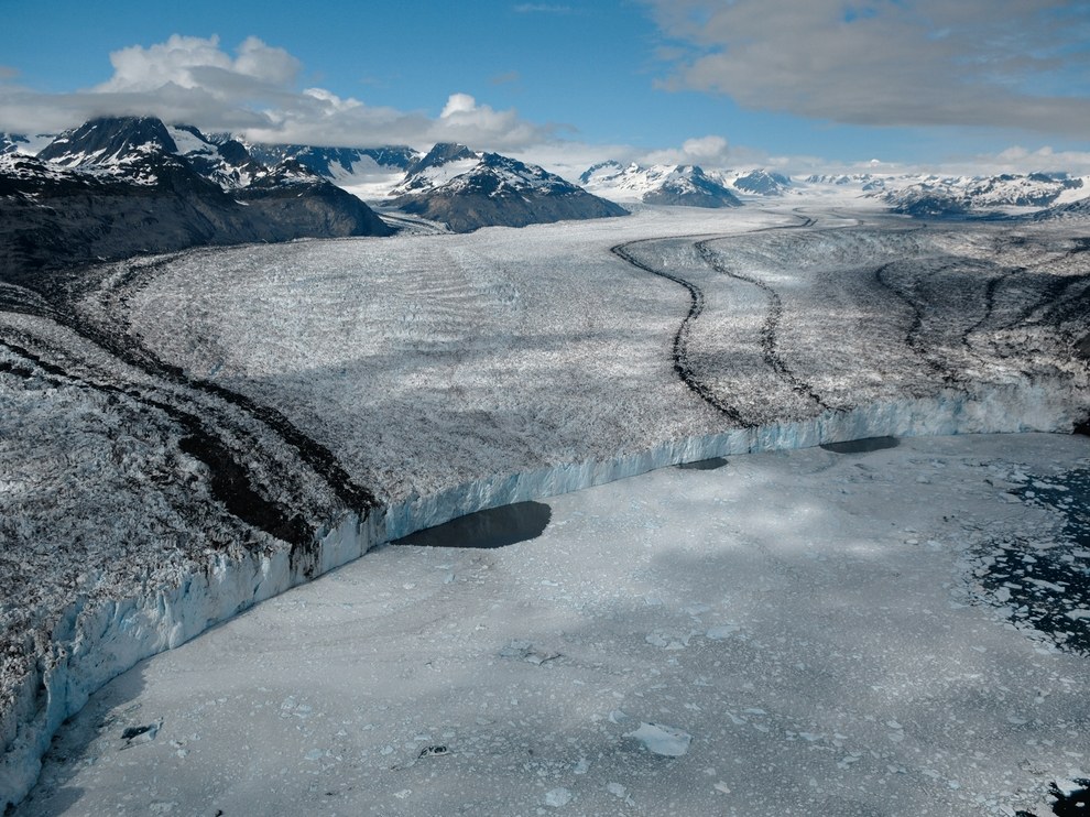 Ледник Колумбия, Аляска