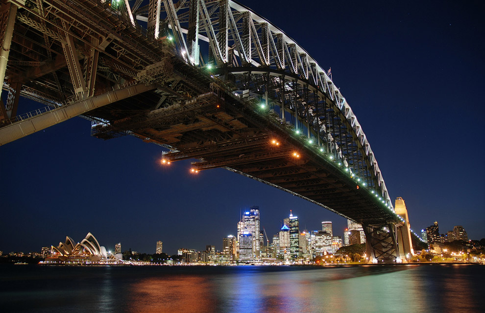 Харбор-Бридж — самый большой мост Сиднея