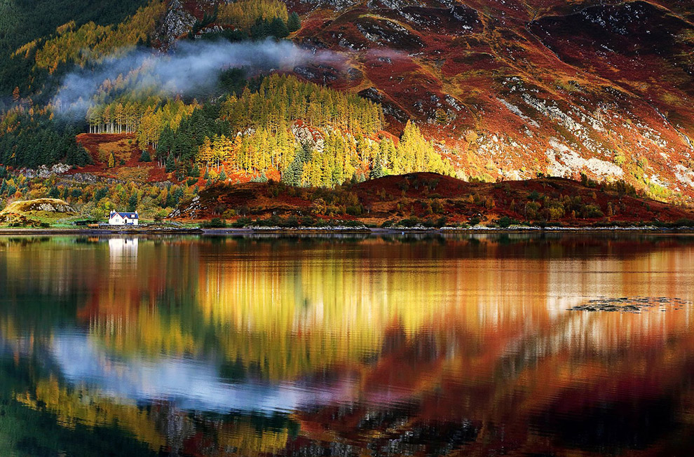 Осень в горах Шотландии