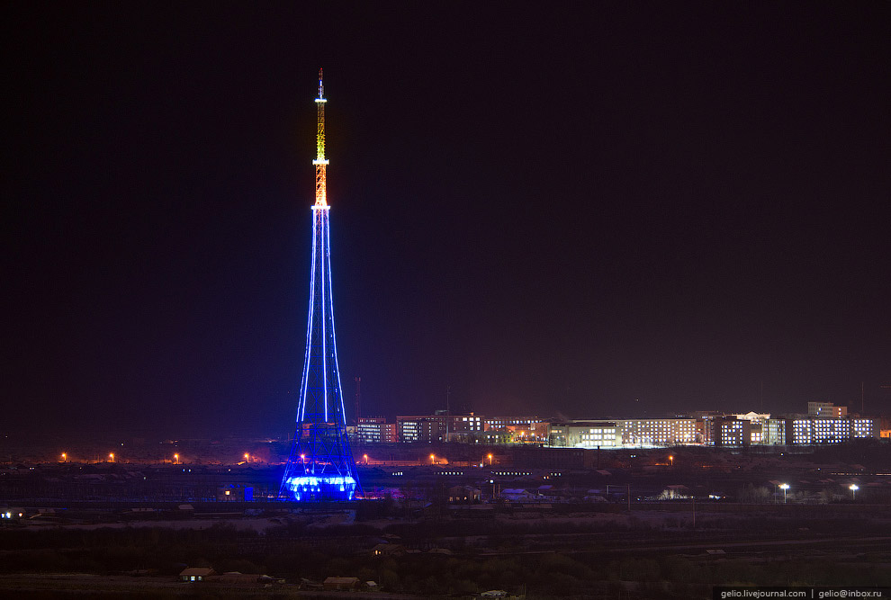Телебашня Хэйхэ - самое высокое сооружение на Российско-Китайской границе
