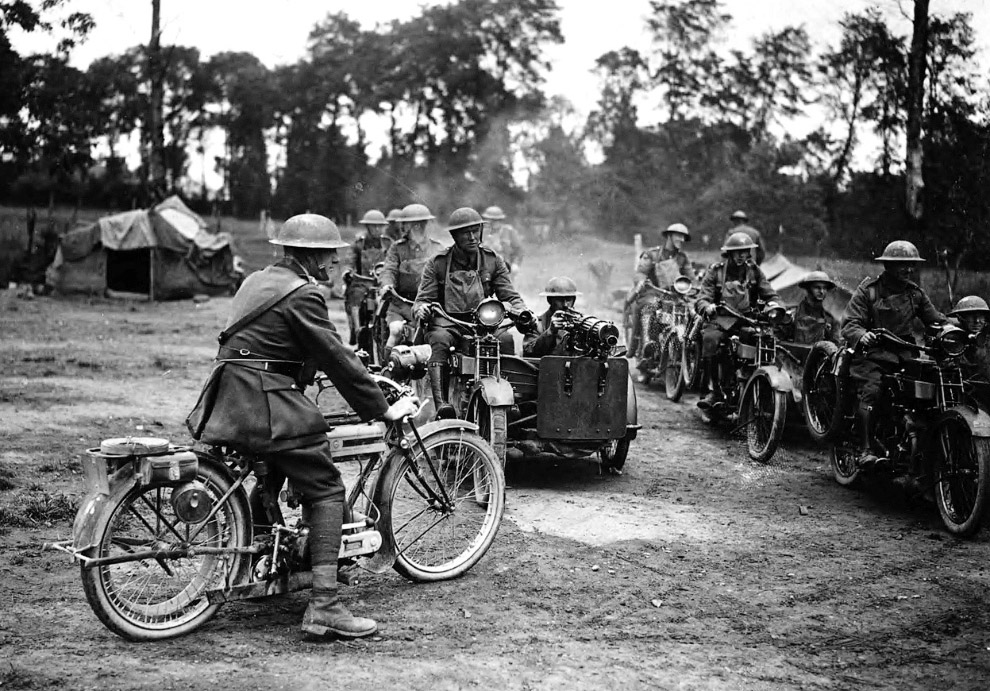 Пулеметные экипажи, 1918 год