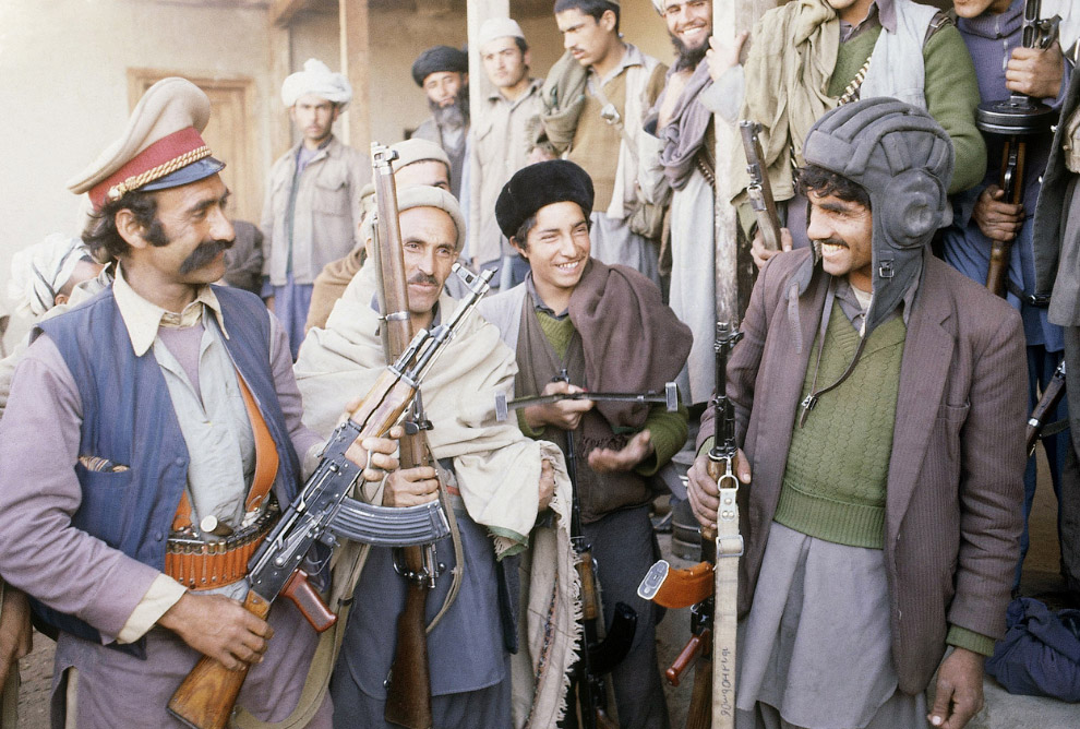 Отряд мусульманских повстанцев недалеко от Кабула
