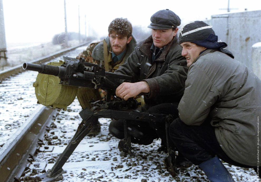 У Ачхой-Мартана их уже ждут дудаевцы, 17 декабря 1994