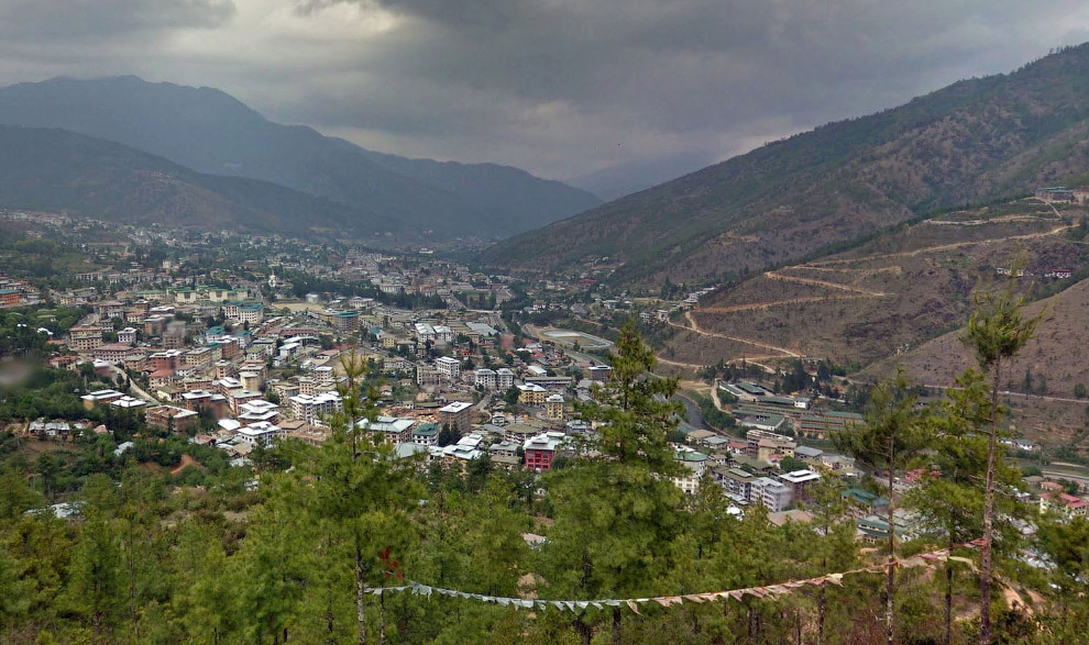 Столица Бутана — город Тхимпху