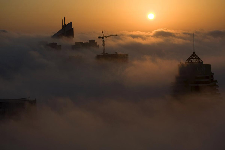Города в облаках