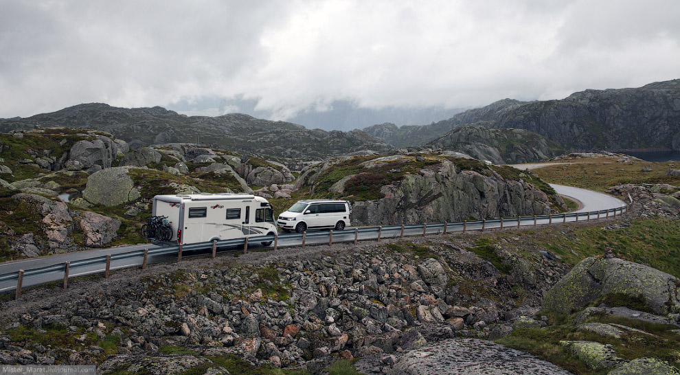 Приключения в горах Норвегии