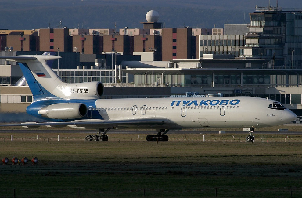 Ту-154М борт RA-85185 за 2 года до катастрофы