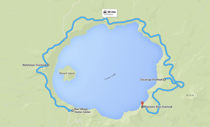Национальный парк Crater Lake