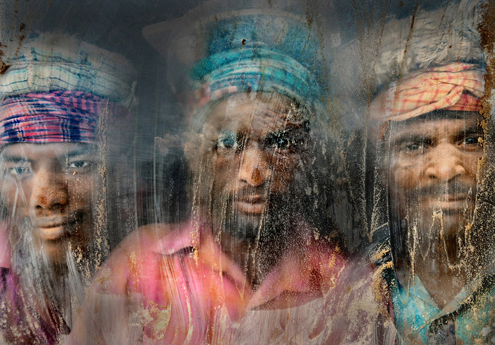 Рабочие гравийного производства, Бангладеш