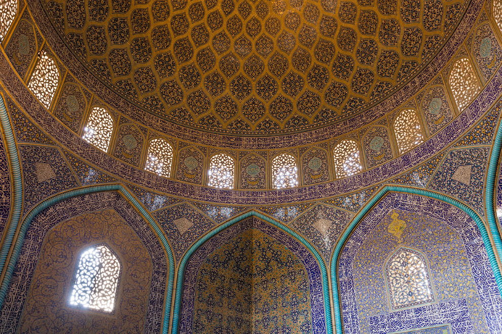 Мозаика мечети шейха Лютфуллы