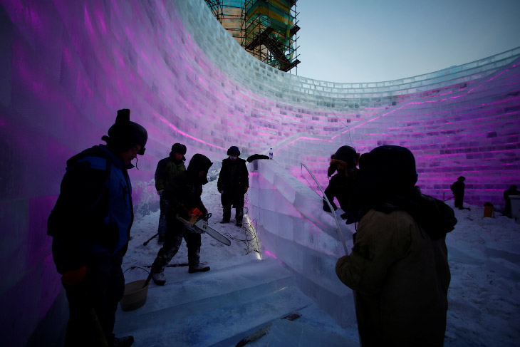 Фестиваль льда и снега в Харбине 2017