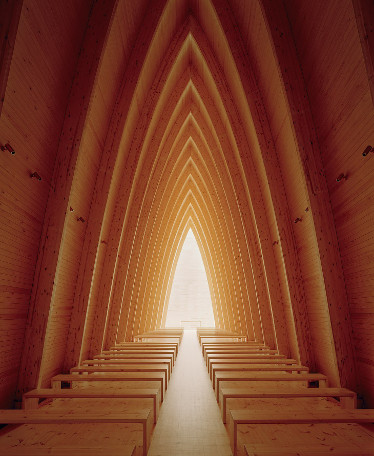 Красивейшая деревянная часовня Святого Генриха, Турку, Финляндия