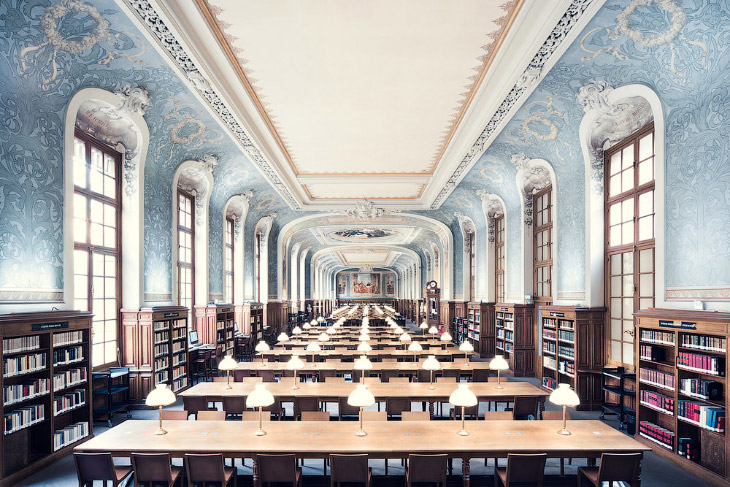 Bibliothèque de la Sorbonne. Библиотека Сорбонны.