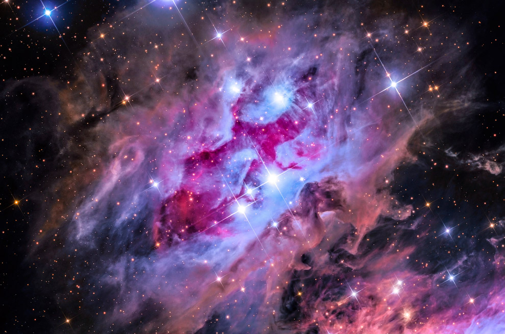 Туманность NGC 1977 (туманность «Бегущий человек»)