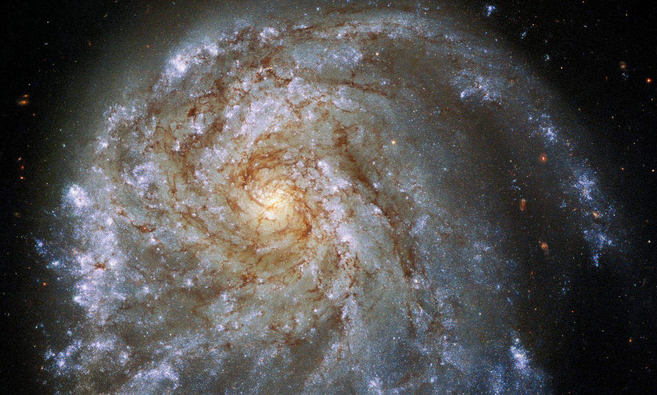 Спиральная галактика с перемычкой NGC