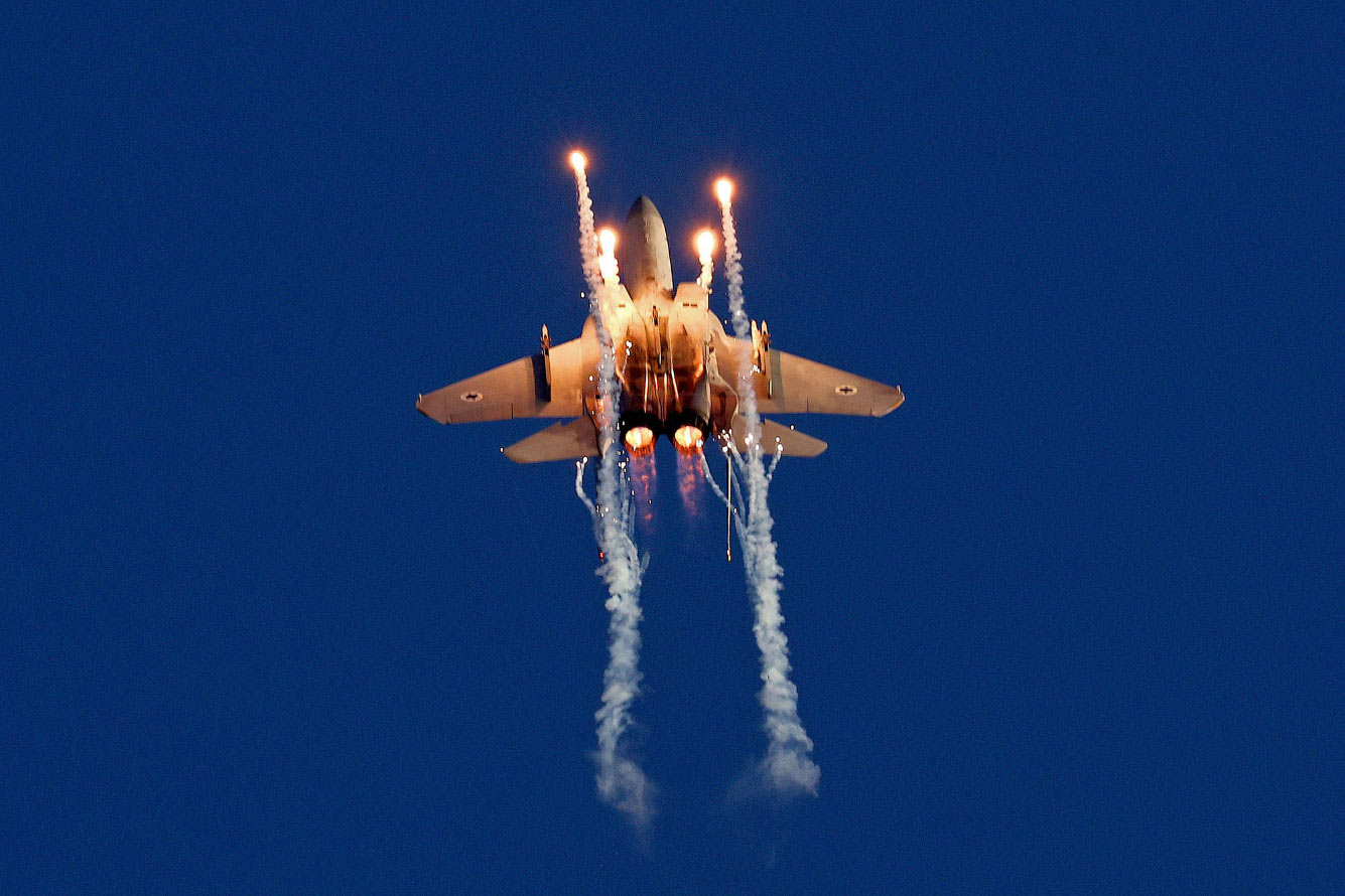 Израильский истребитель F-15 Eagle