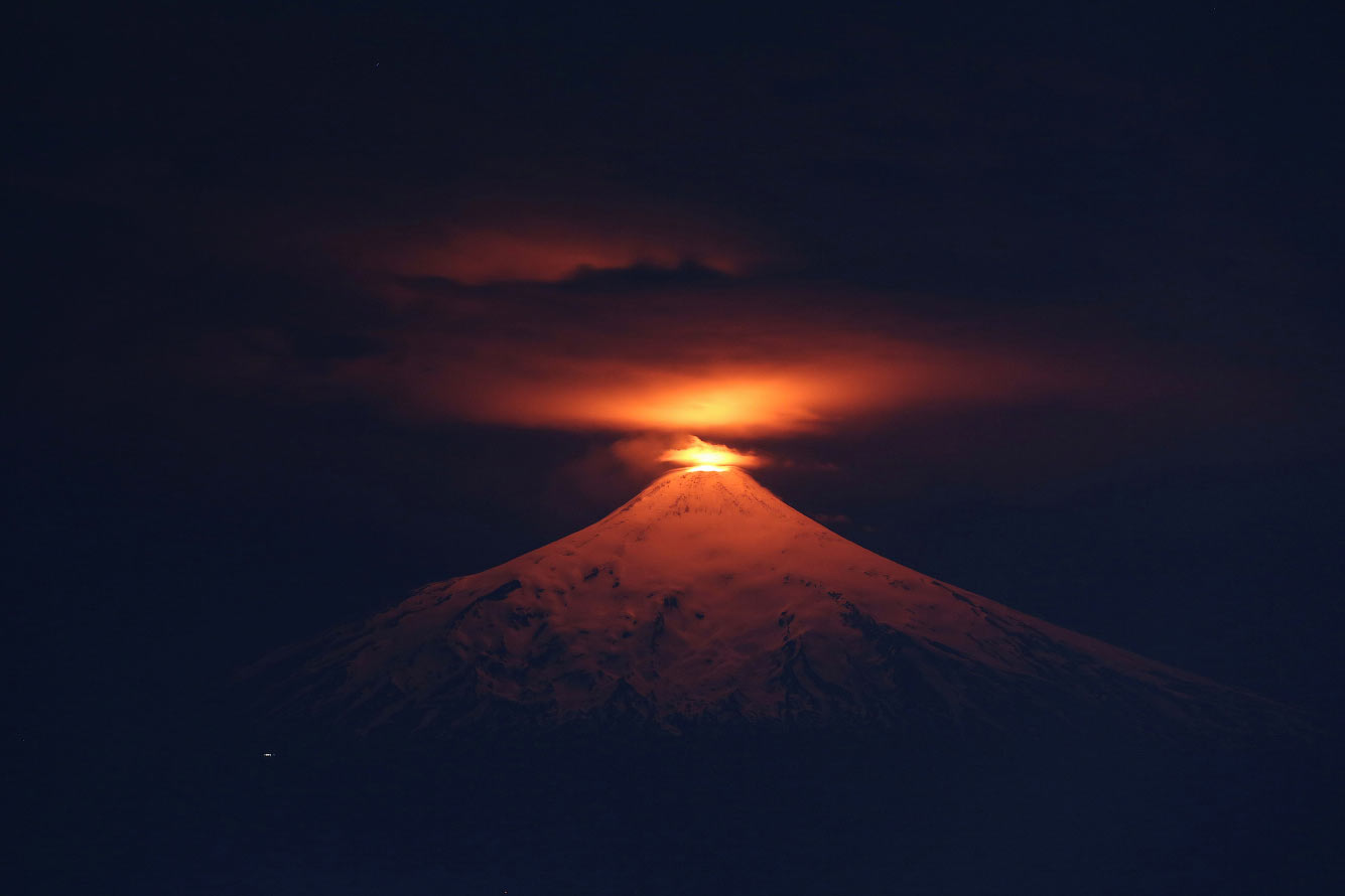 Извержения вулканов последнего времени