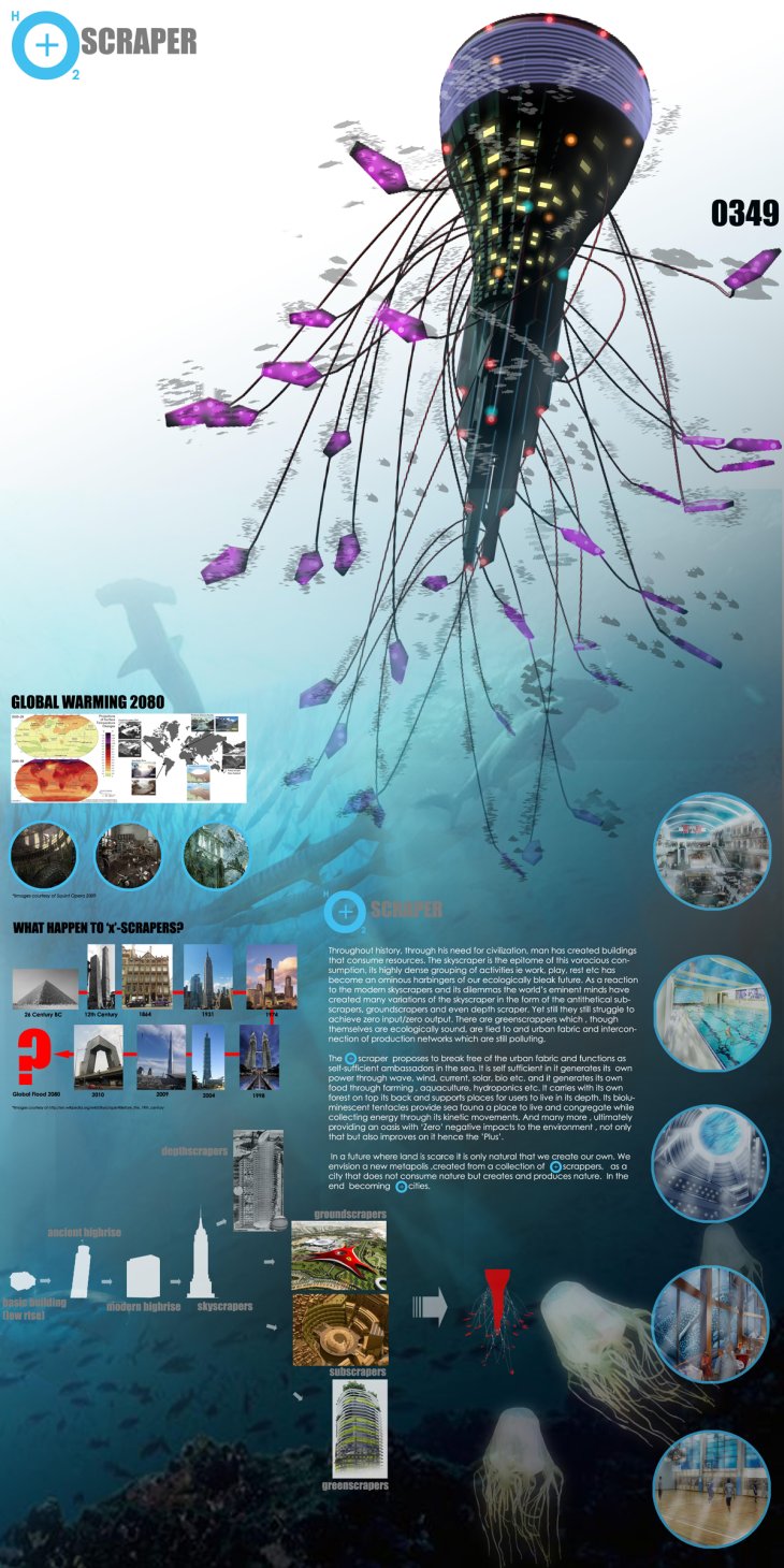 Будущее не за горами: подводный небоскрёб