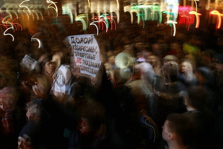 Митинг оппозиции на Триумфальной площади 31 октября 2010