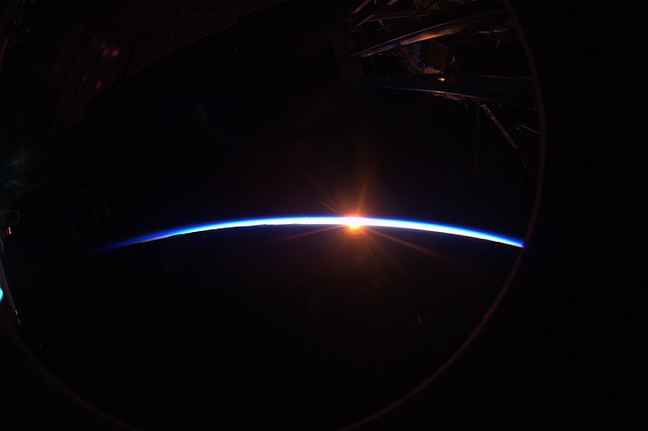 Фотографии Земли с Международной Космической Станции