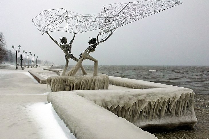 В Петрозаводске началась зима