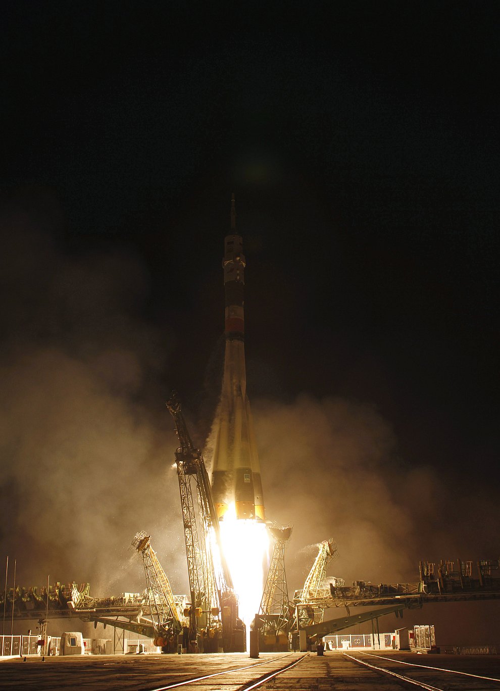 К Международной космической станции стартовал космический корабль «Союз ТМА-20»