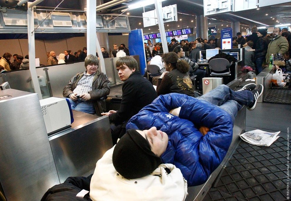 Задержки рейсов в Москве